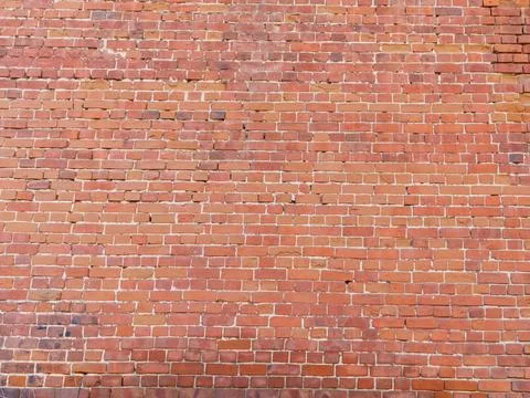 Old red brick wall texture background Stock Photos