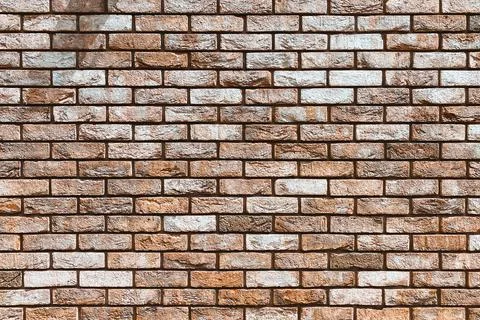 Old red brick wall texture background, tiles Stock Photos