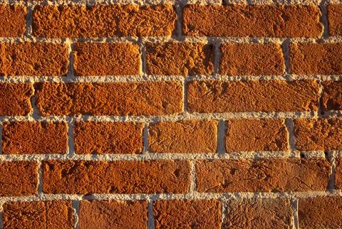 Old red brick wall texture background Stock Photos