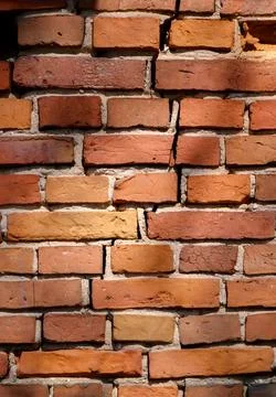 Old red brick wall texture background Stock Photos