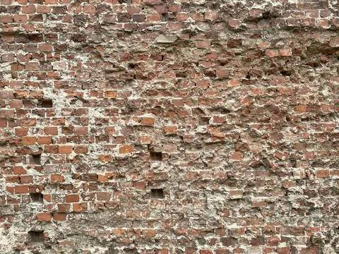 Old red brick wall texture Stock Photos