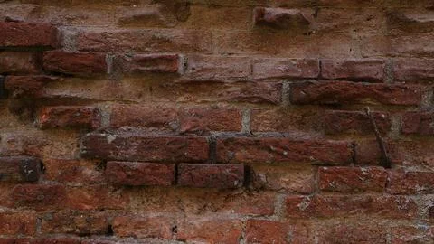 Old red brick wall texture background Stock Photos