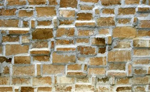 Old red brick wall texture Stock Photos