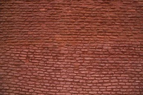 Old red brick wall texture background. Red brick wall texture background Stock Photos