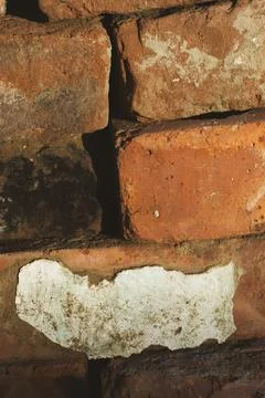 Old Red Bricks Stack Background Stock Photos