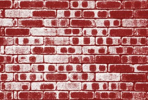 Old red bricks wall texture background Stock Photos