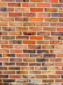 Old red bricks wall texture background Stock-Fotos