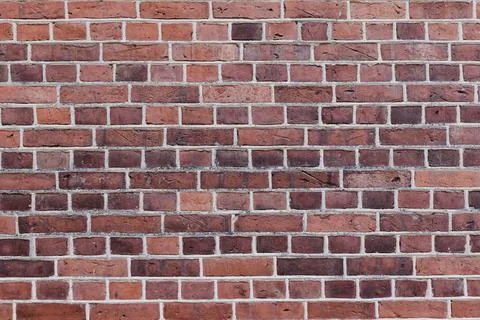 Old red bricks wall texture background Stock Photos