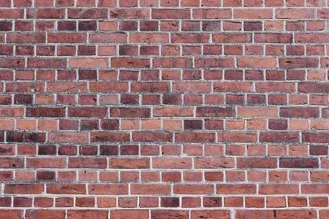 Old red bricks wall texture background Stock-Fotos