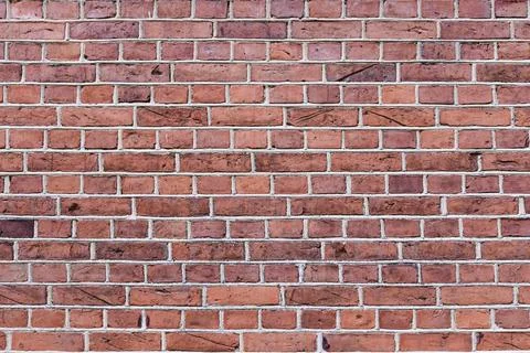 Old red bricks wall texture background Stock Photos