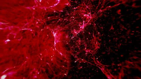 Old red cobwebs texture Stock Photos