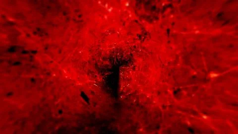 Old red cobwebs texture Stock Photos