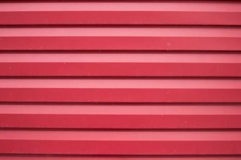 Old Red Riffle Outside Wall Stock Photos