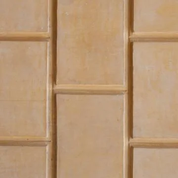 Old red wall. Stock Photos