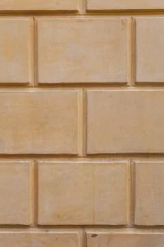 Old red wall. Stock Photos