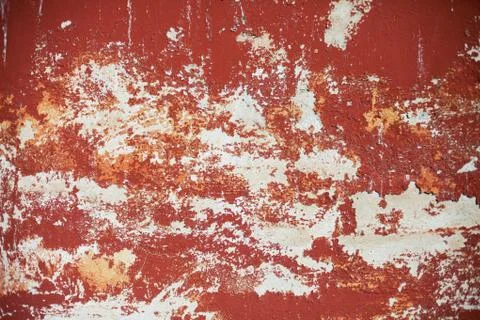 Old red wall Stock Photos