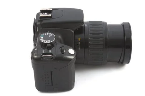 Old reflex camera Stock Photos