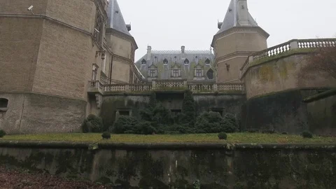 Old Renaissance Castle Stock Footage 71014947