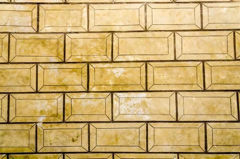 Old renaissance sgraffito  wall Stock Photos