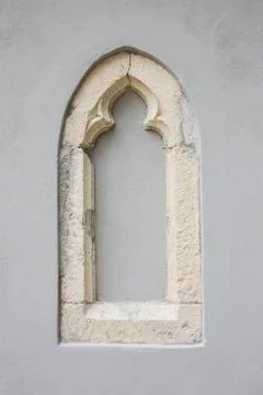 Old repaired window Stock Photos