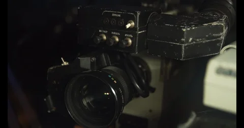 Old reporting chamber Video stock 127638445