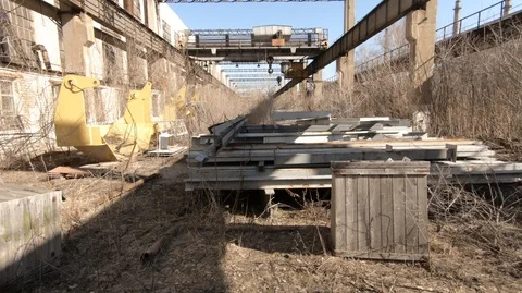 Old respected factory. Stock Footage 106344949