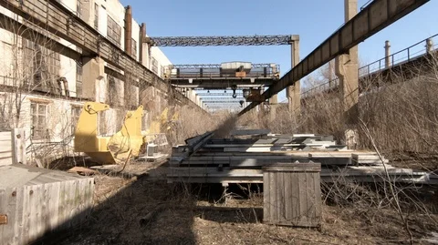 Old respected factory. Stock Footage 106344961