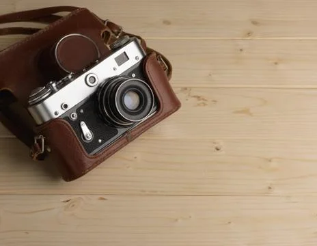 Old retro camera Foto stock