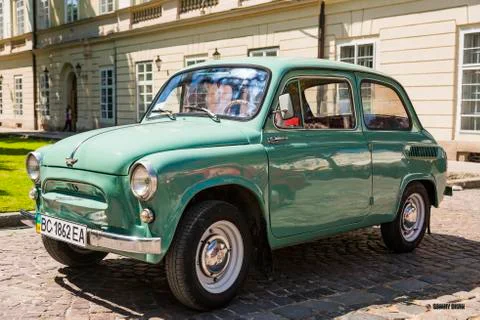 Old retro car Stock Photos