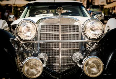 Old retro car Stock Photos