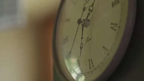 Old retro clock Video stock 76554415