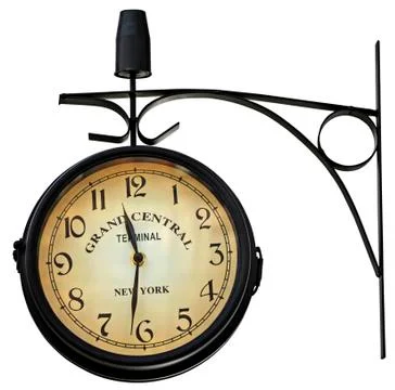 Old retro clock Stock Photos