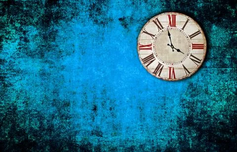 Old retro clock Stock Photos