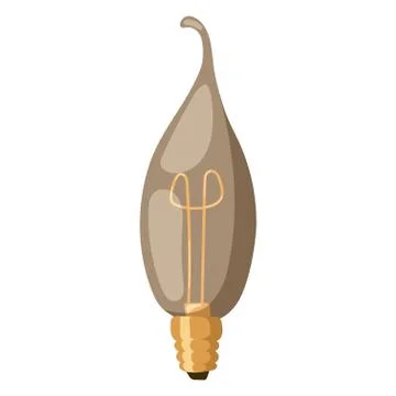 Old retro lamp vector illustration light isolated electricity equipment design Stock Illustration