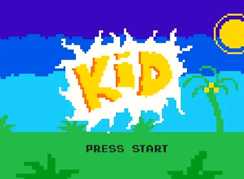 Old retro video game background Vídeos de archivo 231306488