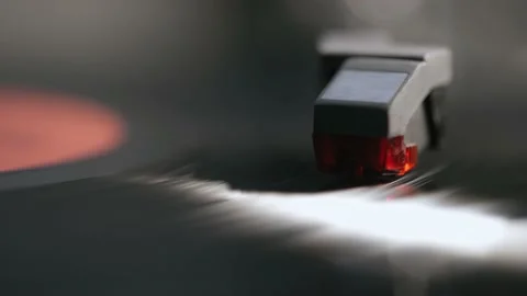 Old retro vinyl record. Stock Footage 149482524
