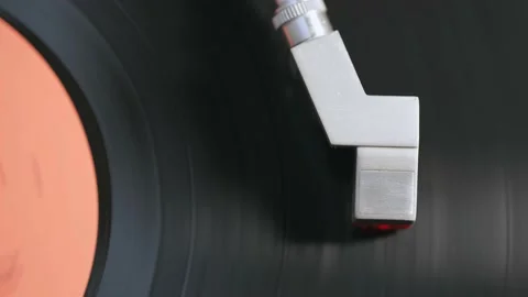 Old retro vinyl record. Stock Footage 149735417