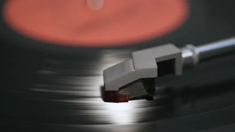 Old retro vinyl record. Stock Footage 150018101