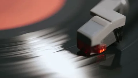 Old retro vinyl record. Stock Footage 150439401