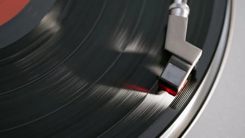 Old retro vinyl record. Stock Footage 150439416