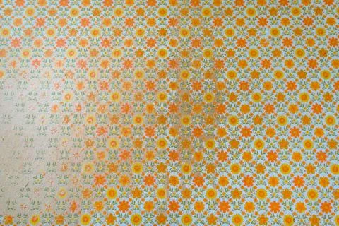 Old retro wallpapers with different patterns Stock Photos