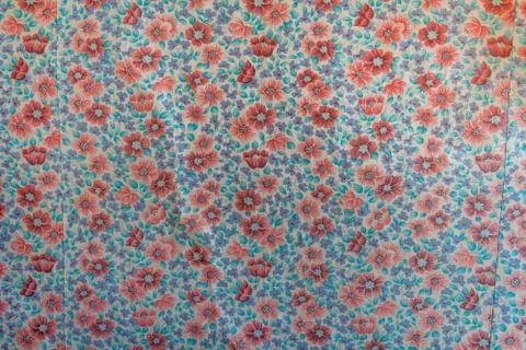 Old retro wallpapers with different patterns Stock Photos