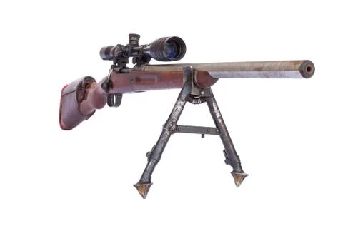 Old rifle Stock Photos