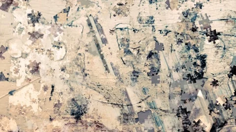 Old ripped blank torn grunge posters texture background Stock Footage 139038529
