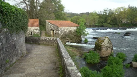Old River mill Vídeos de archivo 107904932