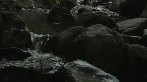 Old river rack focus, non color graded 4K (3840x2160) Видео 41654837