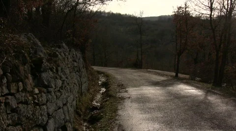 Old Road 库存影片 725680