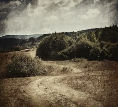 Old road Stock Photos