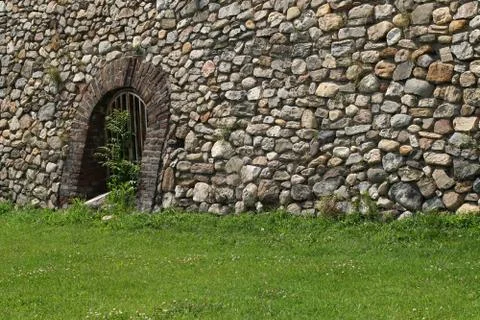 Old rock wall Foto stock