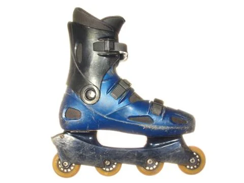 The old roller skates Stock Photos